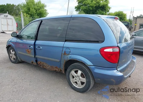 2007 Dodge Caravan Sxt from USA, damaged, VIN 1D8GP45R47B209069